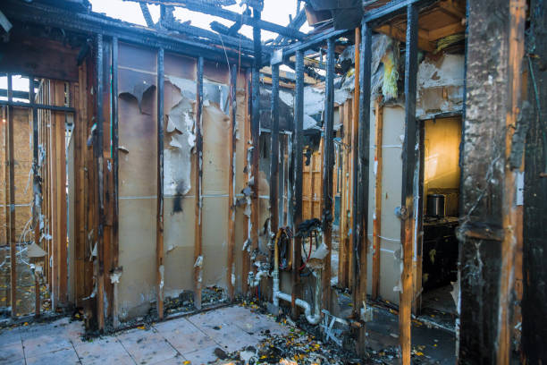 Professional Smoke Damage Removal technician working in Wind Point, WI